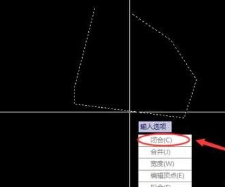 CAD里面如何对图形进行闭合