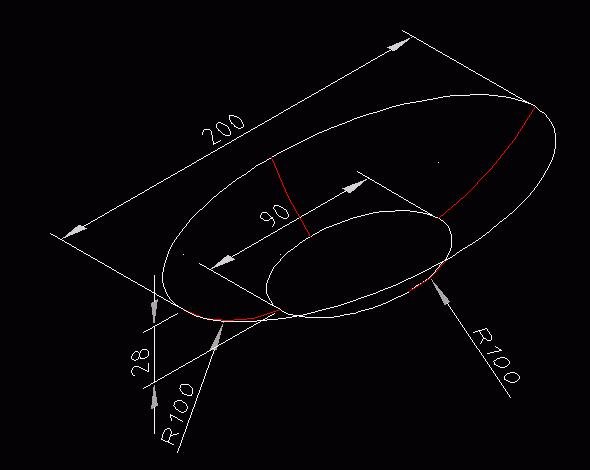 cad绘制高难度图形实例教程