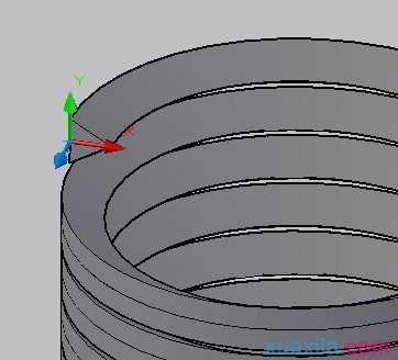cad里如何画螺纹