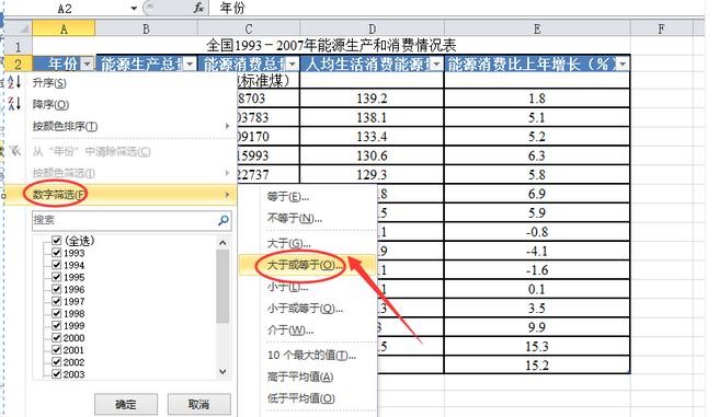 Excel表格如何进行数据筛选