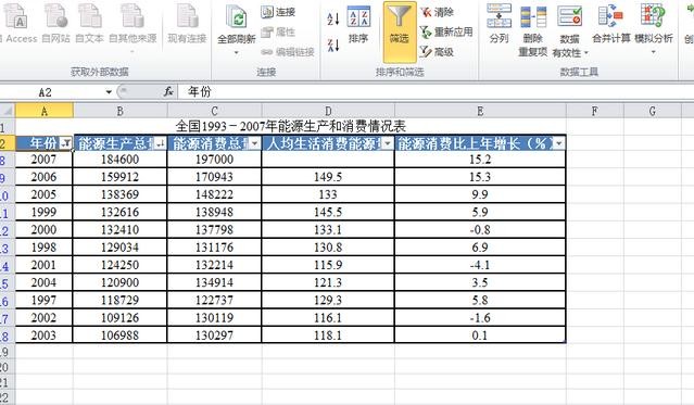 Excel表格如何进行数据筛选