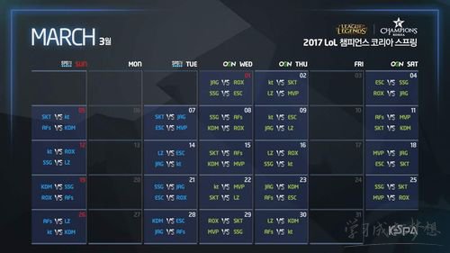 lck2017春季赛季后赛赛程 2017lck季后赛积分榜 lck2017春季赛冠军是谁